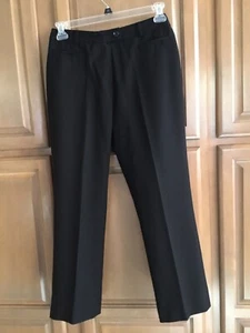 MURPHY HARTELIUS Womens Black Career Pilot Uniform Pants ~ Size 10 ~ Inseam 28" - Picture 1 of 11