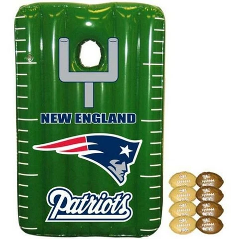 New England Patriots NFL Licensed Inflatable Bean Bag Toss Game Cover