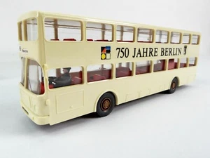 Wiking MAN SD 200 Doppeldeck- Bus, aus Set 750 Jahre Berlin, 1:87 - Picture 1 of 6