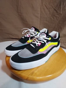 Herren Vans Wayvee Low Top Sneaker in Neon Rave Schwarz, Größe 13 (VN0A5JIA5RF) - Bild 1 von 8