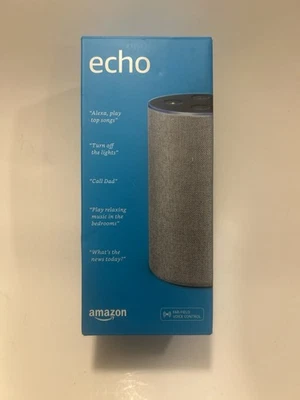 Amazon Echo 2nd Generation Smart Speaker New In Box - Image 1 of 4