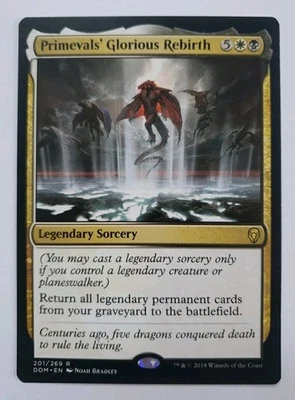 Primevals' Glorious Rebirth Dominaria NM Regular - Image 1 of 2
