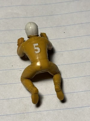 老式 1971 年风火轮 RRumblers Chopcycles 黄色骑手 5 头盔人偶干净 — 第 1/4 张图片