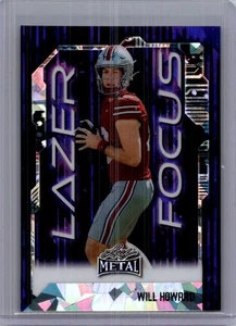 Will Howard 2024 Leaf Football Collective 1/1 Pre Production Proof - Picture 1 of 1