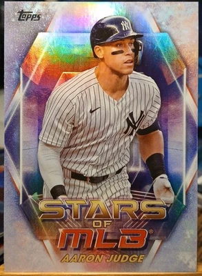 2023 Topps Aaron Judge Yankees Stars Of MLB Holo Foil SP #SMLB-13 NM-MT New York - Image 1 of 2