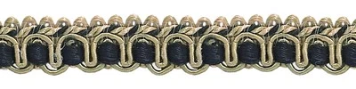 DÉCOPRO (TM) DÉCOPRO 1/2" Imperial Collection Gimp Braid Trim, Color# 4363 [Sold By The Yard]