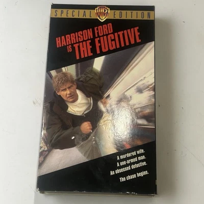 The Fugitive 2001 VHS Harrison Ford Special Is Edition Tested Works Free Ship - Image 1 of 4