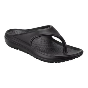 Sandalias de tanga Club Room Remy negras para hombre talla 9 - Imagen 1 de 1