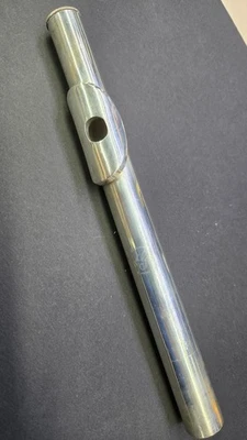 Cabeza de flauta de plata maciza Communhardt - solo cabeza Foto 1 de 4