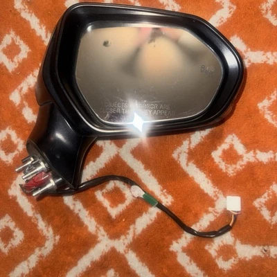 Espejo retrovisor lateral derecho pasajero Toyota Camry 21 2021 punto ciego negro Foto 1 de 3