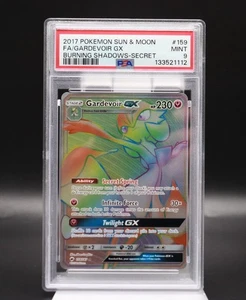 Pokemon Sun & Moon Burning Shadows FA 2017 Gardevoir GX #140/147 PSA 9 como nuevo - Imagen 1 de 4