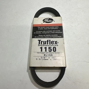 Gates 1150 Truflex V-Belt 3/8” X 15” 9.5/10mm X 380mm 3L150 - Picture 1 of 3