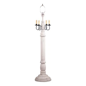 General James Floor Lamp Base in Americana White - Picture 1 of 1