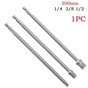 Extension Tool Tool 1/2 Socket Adapter Chrome Vanadium Steel Drill Bits - Picture 1 of 29
