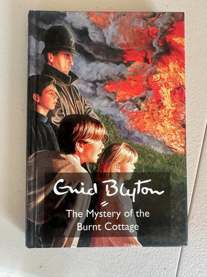 The Mystery of the Burnt Cottage  ~ Book by Enid Blyton ~ Hardcover book ~ NEW ~ - Image 1 of 4