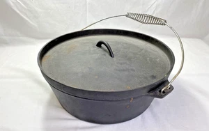Vintage 16qt Dutch Oven Gusseisen King Kooker - Bild 1 von 5
