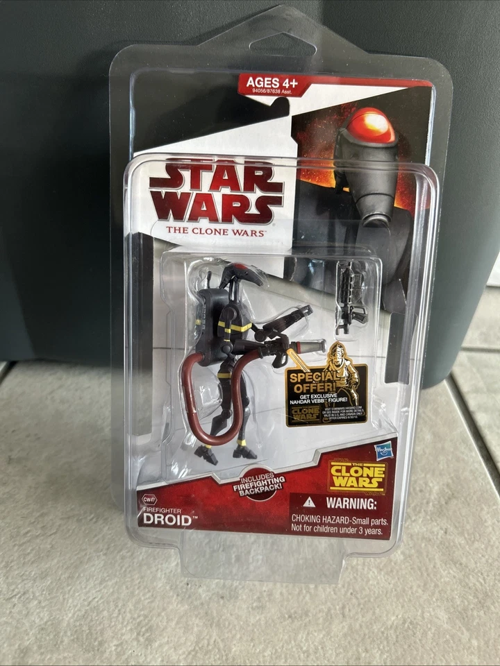 Hasbro Star Wars Clone Wars Firefighter Droid (CW47) 2009 - Imagem 1 de 4