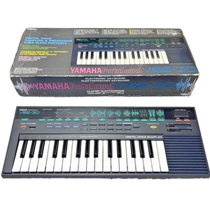 Yamaha PortaSound VSS-30 Sampling Keyboard Vintage Synth Works Tested Clean Box - Picture 1 of 10
