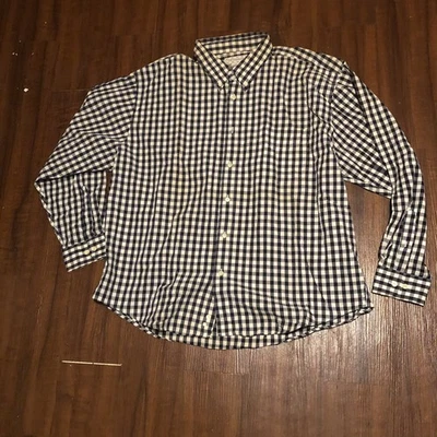 Crossings Mens Button Down Cotton Dress Shirt XXL Buffalo Plaid Casual Classic - Image 1 of 4