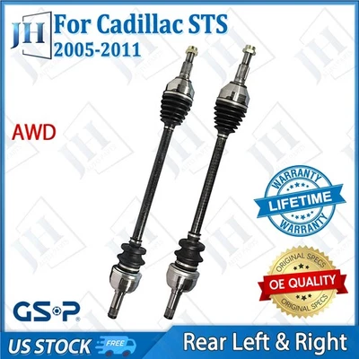Juego de ejes de eje CV izquierdo derecho OE para Cadillac STS SRX 2005-11 AWD Foto 1 de 4
