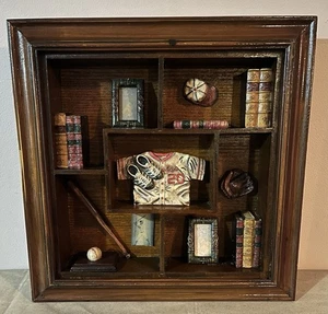 Vintage Baltimore Orioles 3D Wall Art Display W/ Wooden Frame - 15.75”x15.75” - Picture 1 of 15