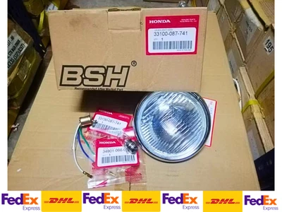 Faro completo de repuesto Honda C70 | Cub C50 C65 C90 | Aspecto vintage | Nuevo Foto 1 de 4