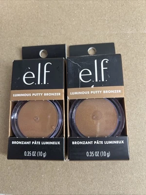 (2) Pack e.l.f. Luminous Putty Bronzer - Day Trip - 0.35oz - Image 1 of 4