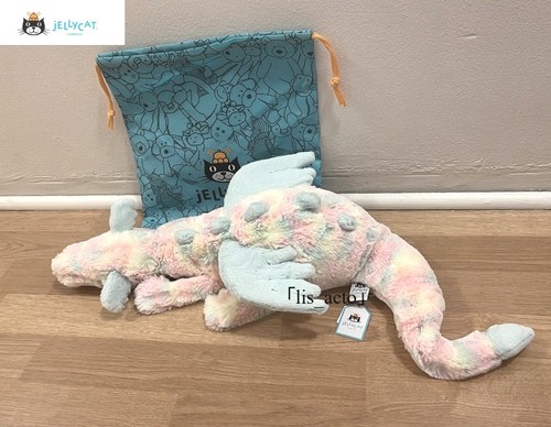 Jellycat Lazulia Dragon Plush Toy – Rare Dragon Limited Edition