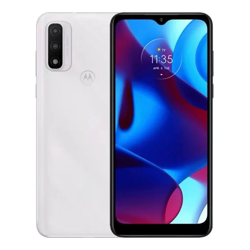 NEW AT&T PREPAID Motorola Moto G Go XT2163-7 32GB 13MP 4G LTE Smart Cell Phone - Image 1 of 1