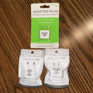 3- Travel Smart Adapter Plug Conair Europe Africa Asia 12A 250V for dual voltage - Picture 1 of 3
