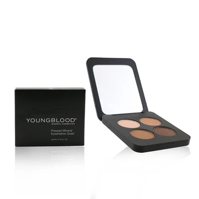 Youngblood Pressed Mineral Eyeshadow Quad - Sweet Talk  4g/0.14oz - Image 1 of 4