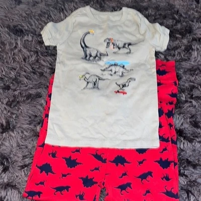 Gap Kids Dinosaur PJ Set br Sleepwear boys size 6 - Image 1 of 4