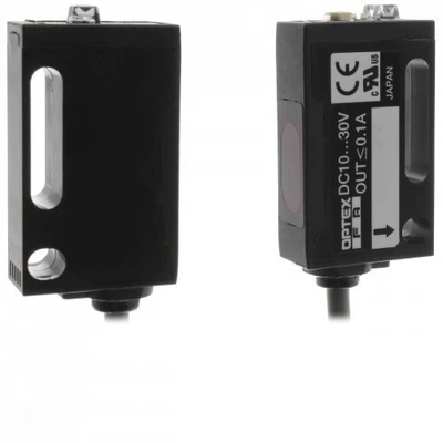 Optex JT-S1000PR Compact Thrubeam 10M PNP 2M cable MFGD - Image 1 of 4