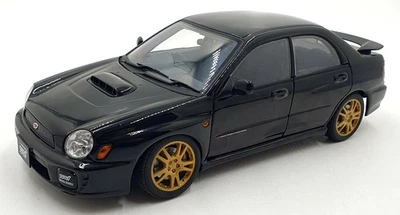 Autoart 1/18 Scale Diecast DC211123U - Subaru Impreza WRX STi - Black - Image 1 of 4