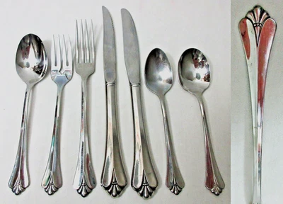 ROYAL FLUTE Stainless Flatware Oneida Community CHOICE BUY ONE OR MORE - Image 1 of 4
