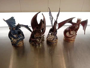 4 The Hamilton Collections Wrath of Greed Dragons With Light Damages - Bild 1 von 18