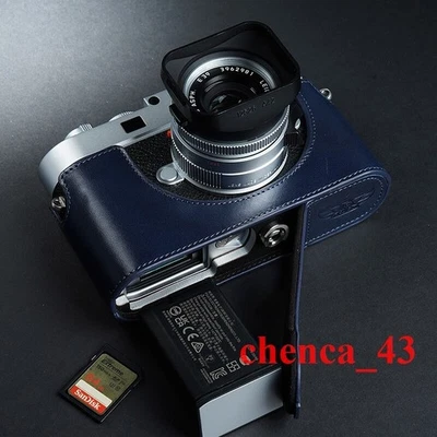 1PC Handmade TP Half Case for Leica M11 Genuine Leather Retro Insert Camera Cove - Image 1 of 4