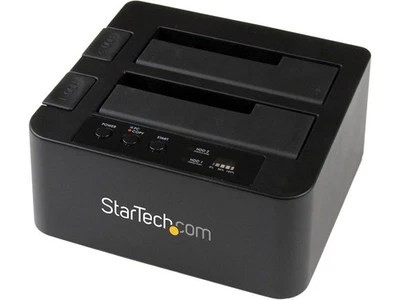 StarTech.com SDOCK2U33RE USB 3.0 / eSATA 2.5/3.5" SATA HDD/SSD Duplicator Dock – - Image 1 of 4