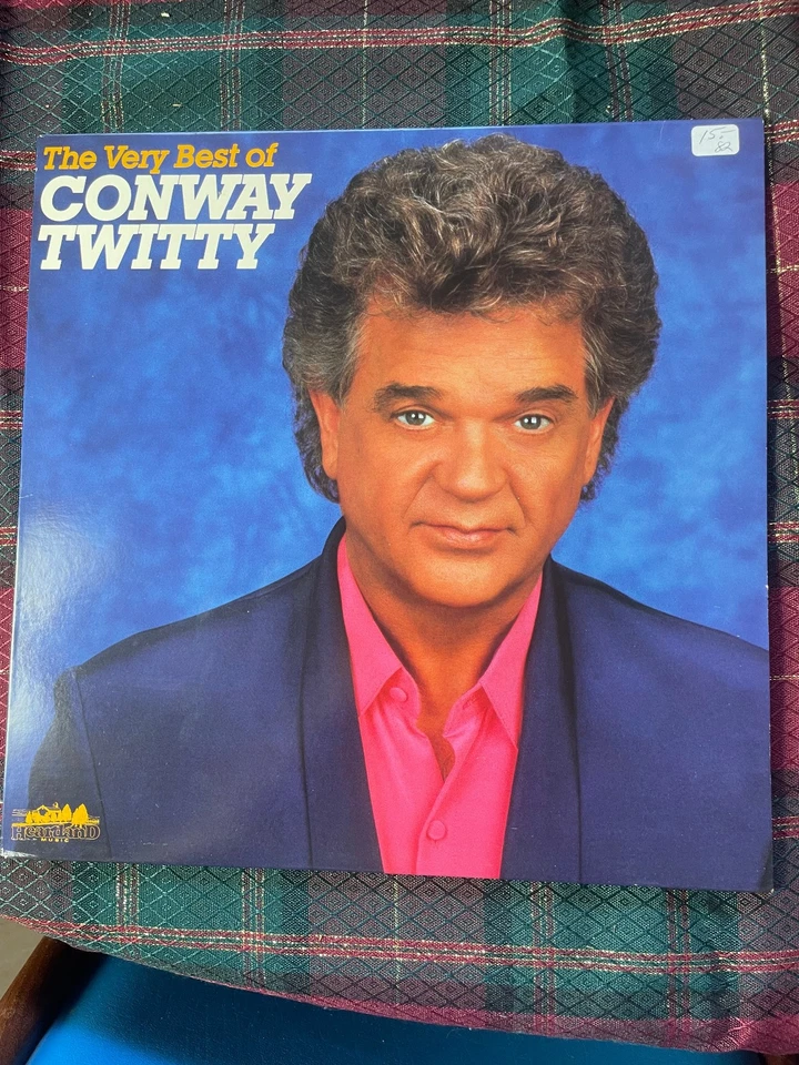 The Very Best Of Conway Twitty RARE Heartland Music  Double LP VG+ - Image 1 of 4