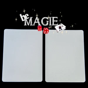 Carte Spéciale Bicycle - Double face blanche - Tour de magie - Imagen 1 de 1