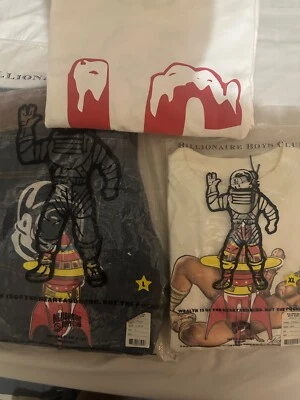 Винтажные джинсы Billionaire Boys Club, темная стирка беговая собака XL - Изображение 1 из 4