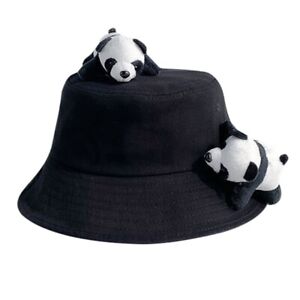 Pandas Hat Pandas Bucket Hat Pandas Fisherman Hat Bowlers Hat Pandas Cloches Hat