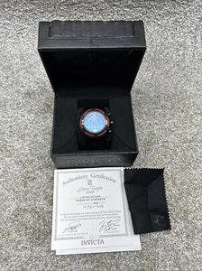 Authentic Jason Taylor Zeus Bolt Tower of Strength Invicta Red Black 330 of 999 - Picture 1 of 16