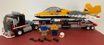2021 ☆ Lego ☆ City : Airport - Airshow Jet Transporter Set #60289 - Retired - Image 1 of 4