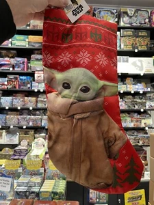 Star War Baby Yoda Weihnachtsstrumpf! Schneller kostenloser Versand! - Bild 1 von 2