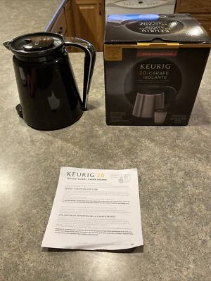 Jarra de café Keurig 40647 2.0 - plateada/negra Foto 1 de 4