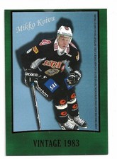 2003-04 Finnish League Cardset Vintage 1983 #1 Mikko Koivu (Minnesota Wild)