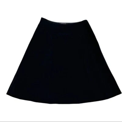 $248 NWT Ellen Tracy Black Flare Skirt Size 8 - Image 1 of 4