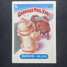 Garbage Pail Kids UK Mini Original 2nd Series - 43b doug plug 1985