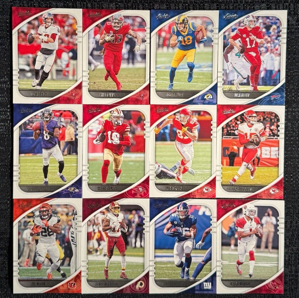 2020 Panini Absolute Base Complete Your Set You Pick Football Card #1-100 NFL - Image 1 of 1